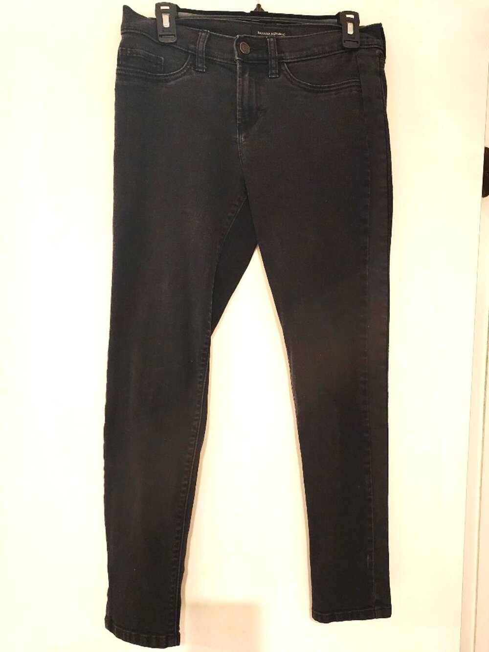 Banana Republic Black Legging Jeans Ankle Length Size 8